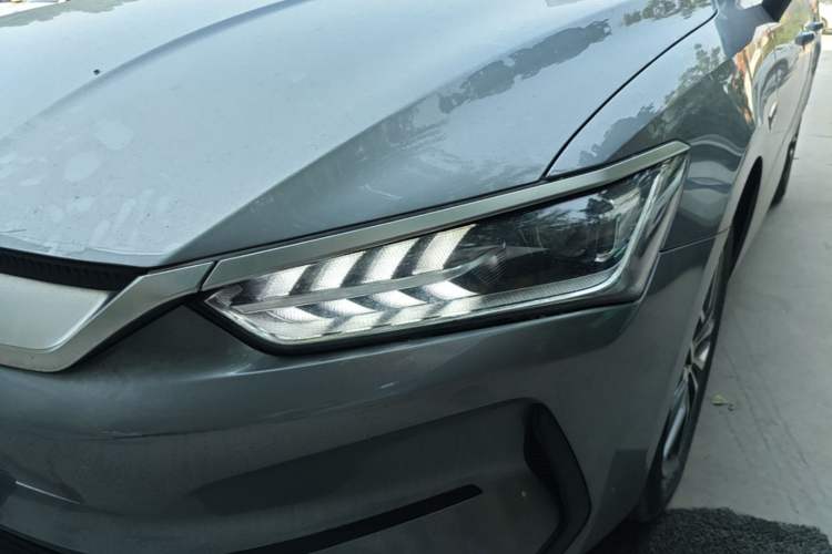 Used BYD Qin PLUS 2021 EV 500KM Luxury Model Left Front Headlight