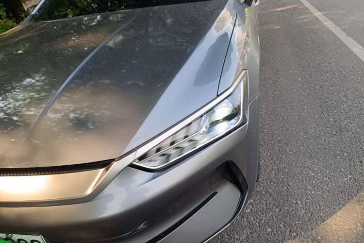 Used BYD Qin PLUS 2021 EV 500KM Luxury Model Left Front Headlight