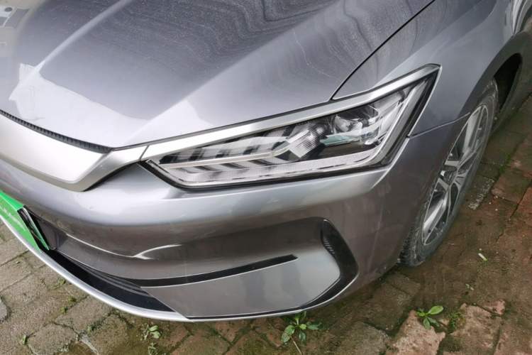 Used BYD Qin PLUS 2021 EV 500KM Luxury Model Left Front Headlight