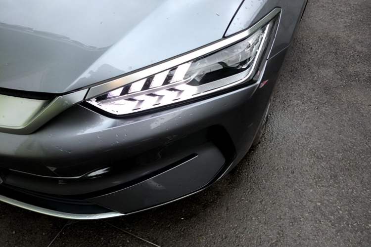 Used BYD Qin PLUS 2021 EV 500KM Luxury Model Left Front Headlight