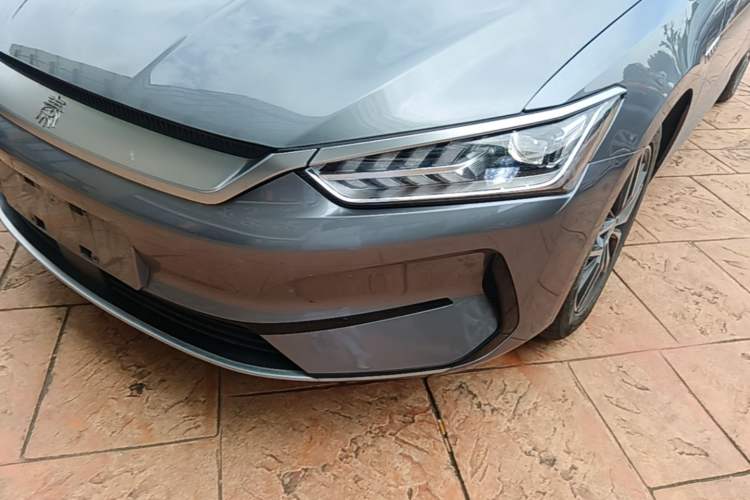 Used BYD Qin PLUS 2021 EV 500KM Luxury Model Left Front Headlight