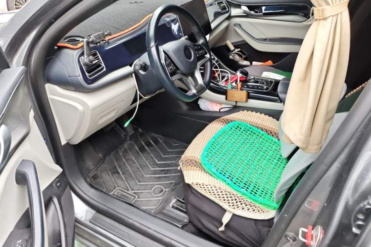 Used BYD Qin PLUS 2021 EV 600KM Flagship Model Left Front Seat