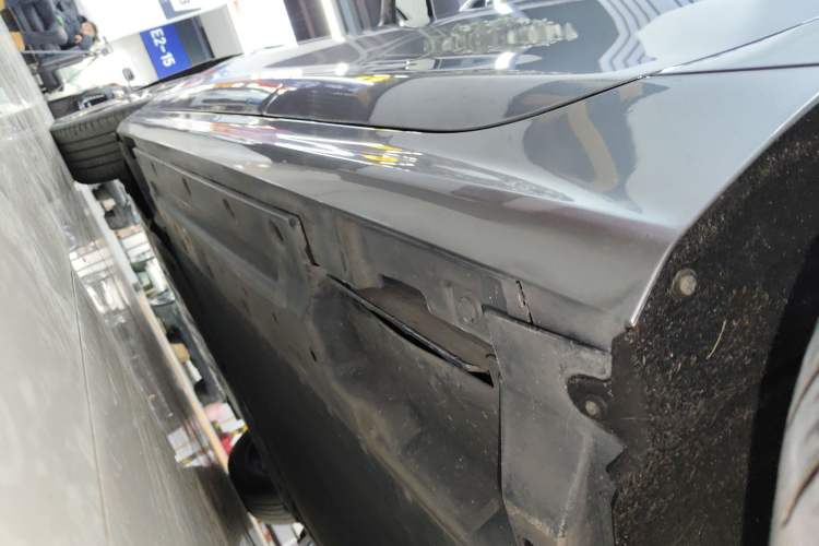 Used BYD Qin PLUS 2021 EV 400KM Luxury Model Left Side Sill