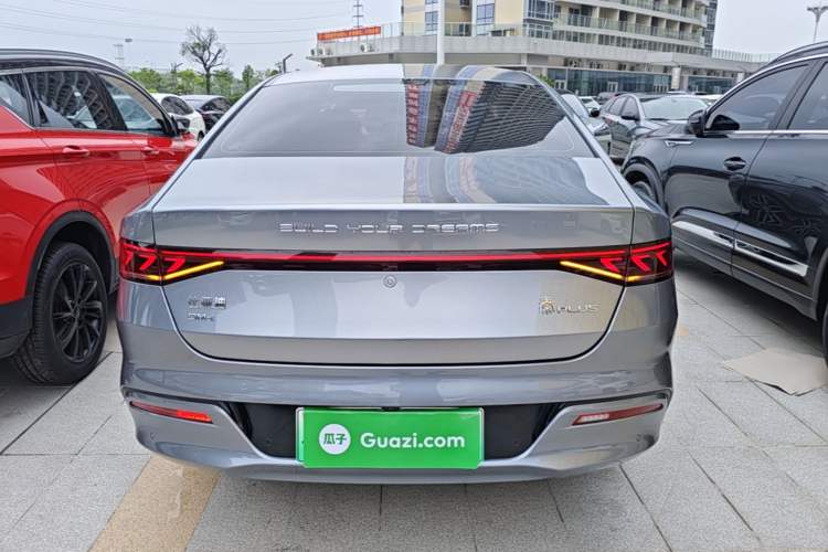 Used BYD Qin PLUS 2021 DM-i 55KM Flagship Model Rear