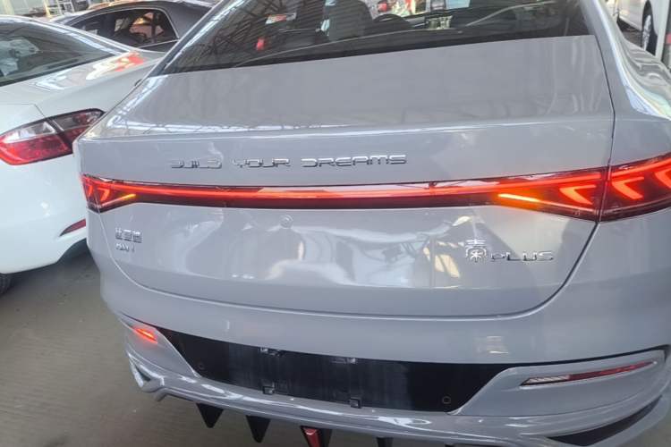 Used BYD Qin PLUS 2021 DM-i 55KM Flagship Model Rear
