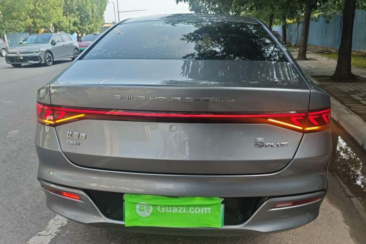 Used BYD Qin PLUS 2021 DM-i 55KM Flagship Model Rear