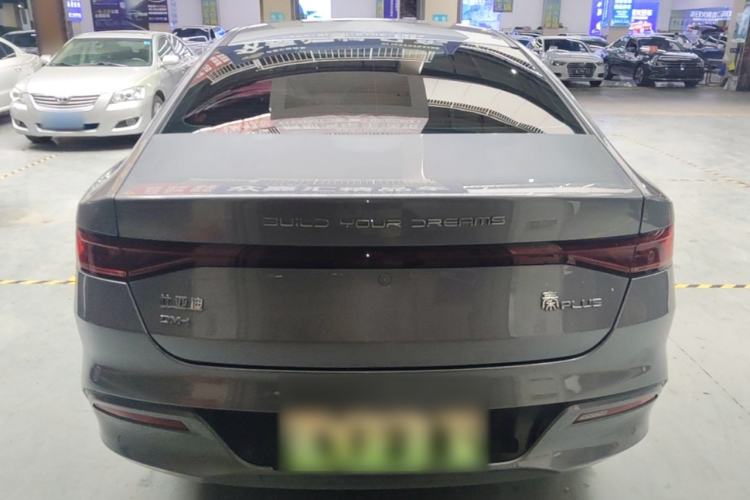 Used BYD Qin PLUS 2021 DM-i 55KM Flagship Model Rear