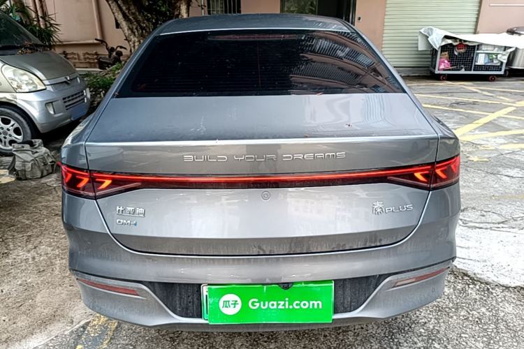 Used BYD Qin PLUS 2021 DM-i 55KM Flagship Model Rear