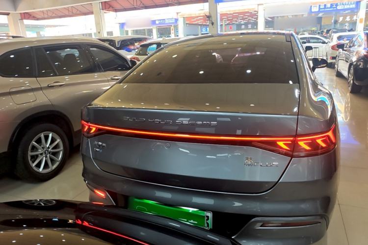 Used BYD Qin PLUS 2021 DM-i 55KM Flagship Model Rear