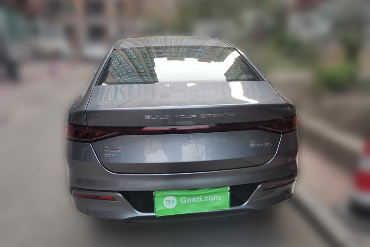 Used BYD Qin PLUS 2021 DM-i 55KM Flagship Model Rear