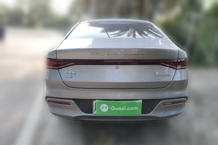 Used BYD Qin PLUS 2021 DM-i 120KM Flagship Model Rear