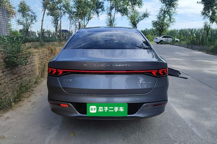 Used BYD Qin PLUS 2021 EV 500KM Luxury Model Rear