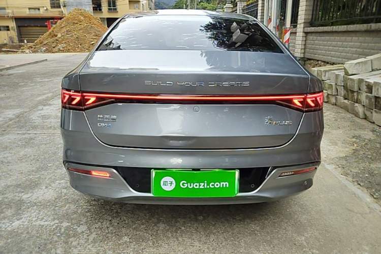 Used BYD Qin PLUS 2021 DM-i 55KM Flagship Model Rear