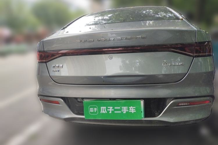 Used BYD Qin PLUS 2021 DM-i 120KM Flagship Model Rear