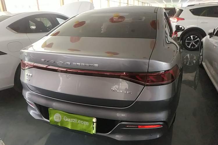 Used BYD Qin PLUS 2021 DM-i 55KM Flagship Model Rear