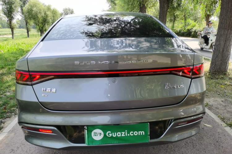 Used BYD Qin PLUS 2021 EV 500KM Luxury Model Rear