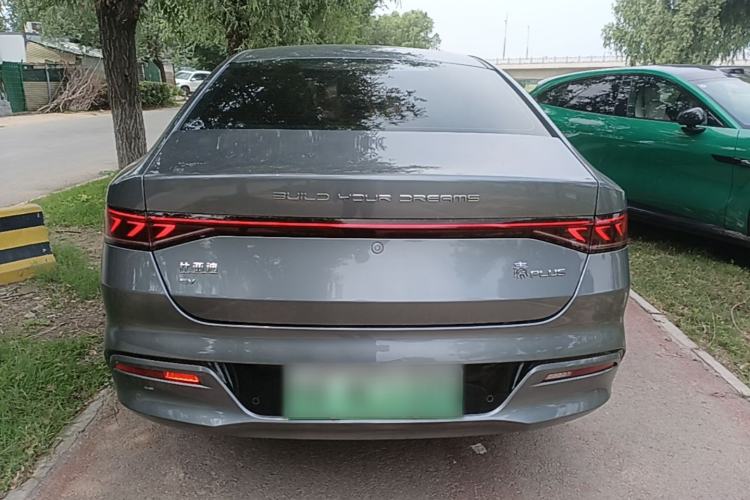 Used BYD Qin PLUS 2021 EV 500KM Luxury Model Rear