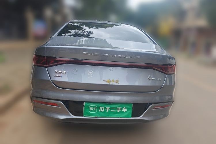 Used BYD Qin PLUS 2021 DM-i 55KM Flagship Model Rear