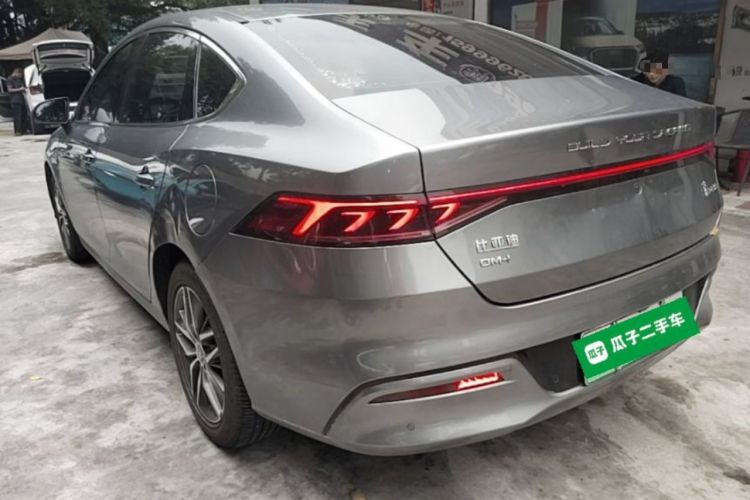 Used BYD Qin PLUS 2021 DM-i 55KM Flagship Model Rear Left 45 Deg
