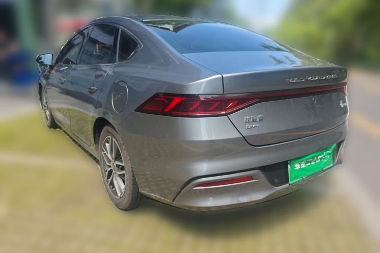 Used BYD Qin PLUS 2021 DM-i 55KM Flagship Model Rear Left 45 Deg