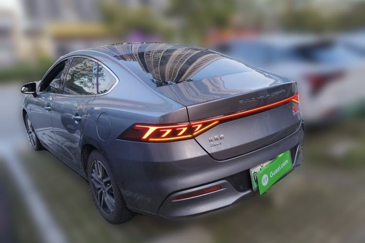 Used BYD Qin PLUS 2021 DM-i 55KM Flagship Model Rear Left 45 Deg