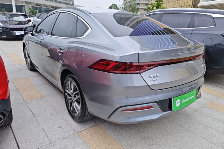 Used BYD Qin PLUS 2021 DM-i 55KM Flagship Model Rear Left 45 Deg