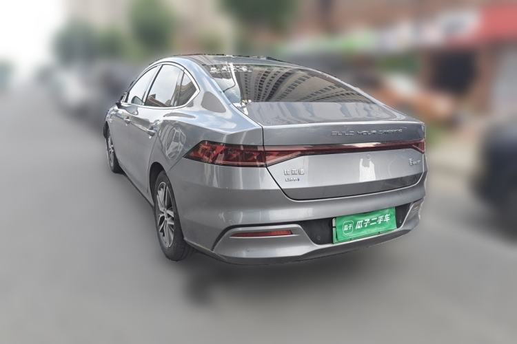 Used BYD Qin PLUS 2021 DM-i 55KM Flagship Model Rear Left 45 Deg