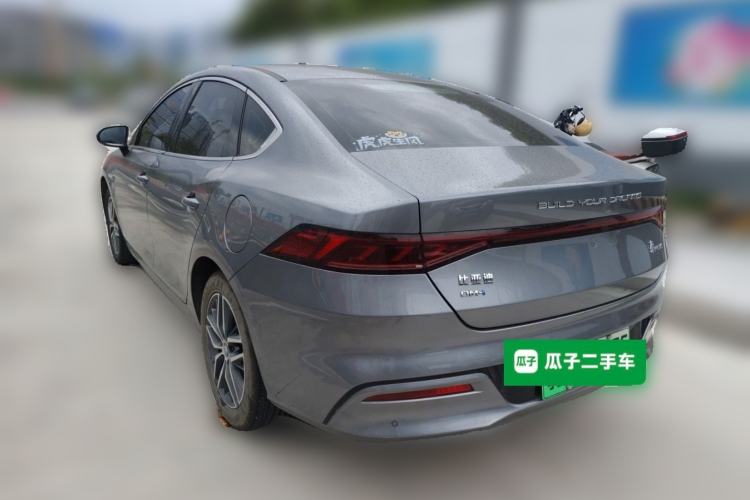 Used BYD Qin PLUS 2021 DM-i 120KM Flagship Model Rear Left 45 Deg