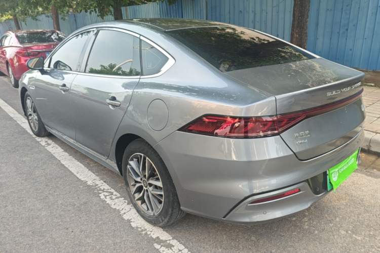 Used BYD Qin PLUS 2021 DM-i 55KM Flagship Model Rear Left 45 Deg