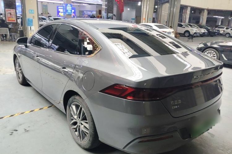 Used BYD Qin PLUS 2021 DM-i 55KM Flagship Model Rear Left 45 Deg