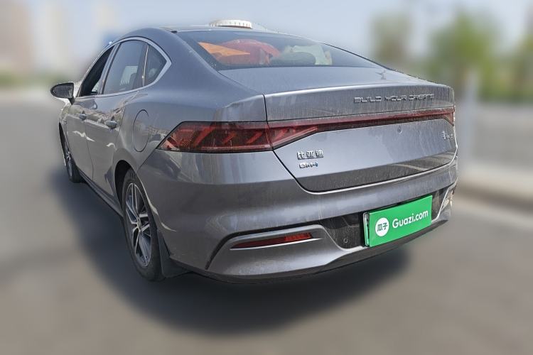 Used BYD Qin PLUS 2021 DM-i 55KM Flagship Model Rear Left 45 Deg