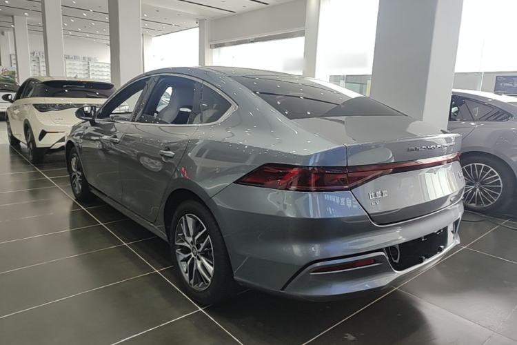 Used BYD Qin PLUS 2021 EV 500KM Luxury Model Rear Left 45 Deg