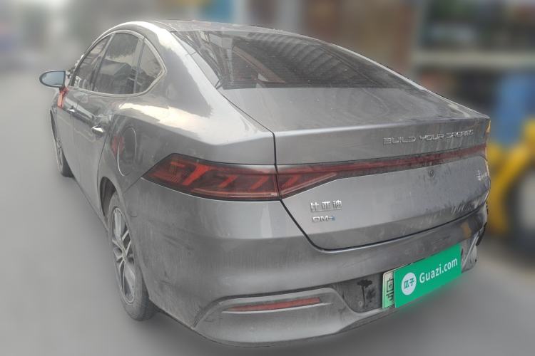 Used BYD Qin PLUS 2021 DM-i 55KM Flagship Model Rear Left 45 Deg
