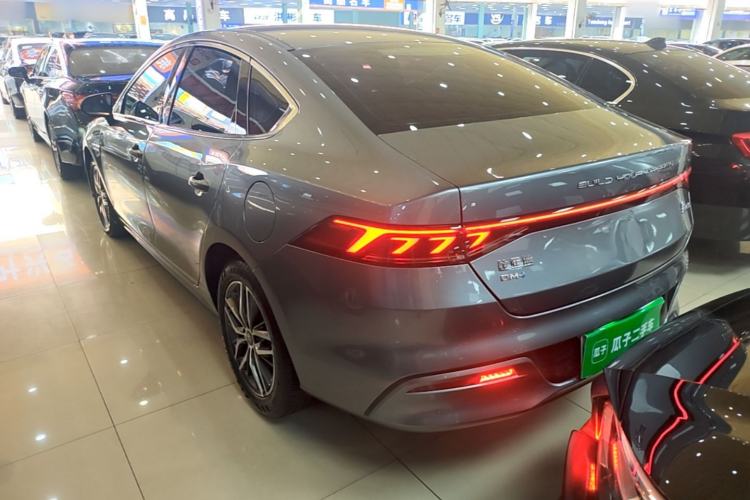 Used BYD Qin PLUS 2021 DM-i 55KM Flagship Model Rear Left 45 Deg