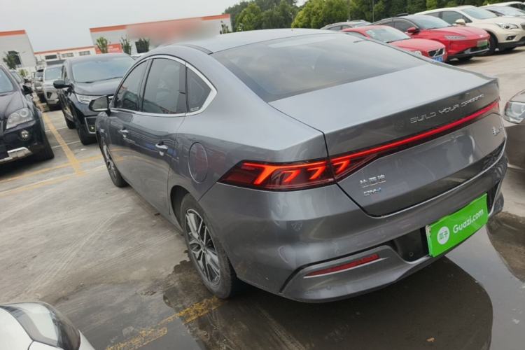 Used BYD Qin PLUS 2021 DM-i 55KM Flagship Model Rear Left 45 Deg