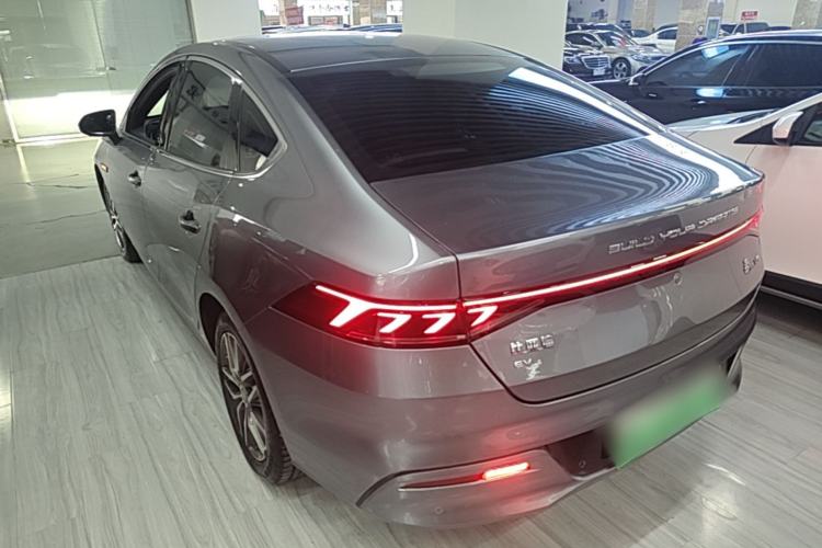 Used BYD Qin PLUS 2021 EV 500KM Luxury Model Rear Left 45 Deg