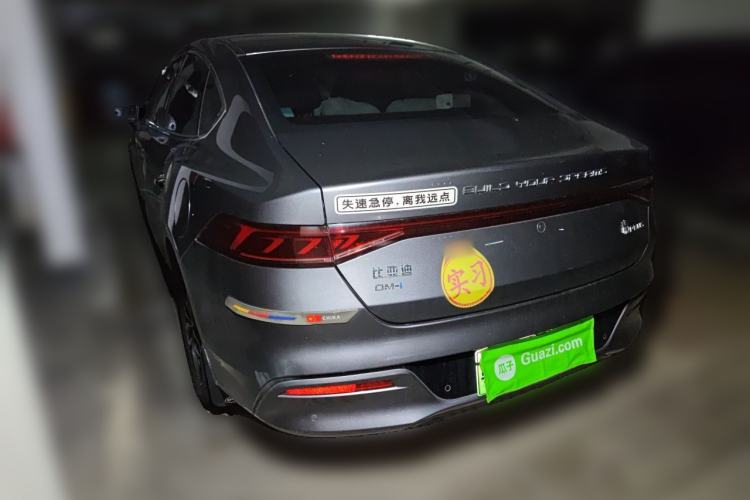 Used BYD Qin PLUS 2021 DM-i 55KM Flagship Model Rear Left 45 Deg
