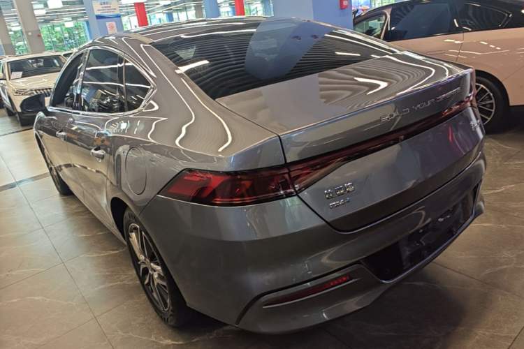 Used BYD Qin PLUS 2021 DM-i 55KM Flagship Model Rear Left 45 Deg