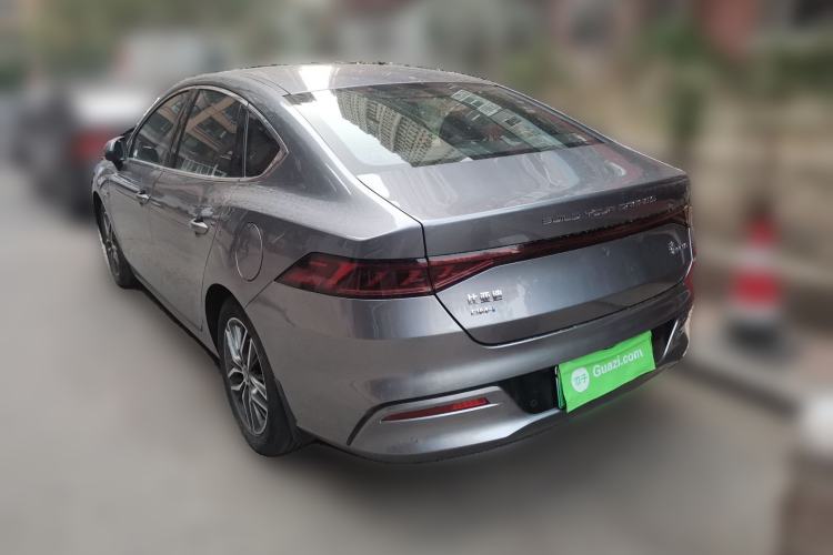 Used BYD Qin PLUS 2021 DM-i 55KM Flagship Model Rear Left 45 Deg