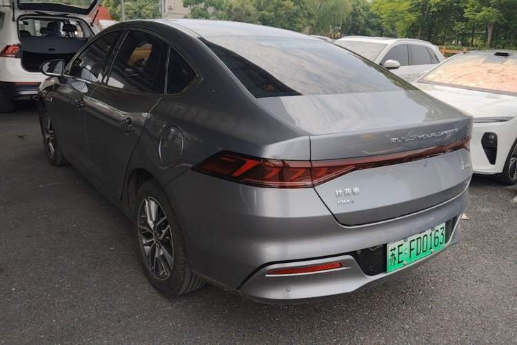 Used BYD Qin PLUS 2021 DM-i 120KM Flagship Model Rear Left 45 Deg