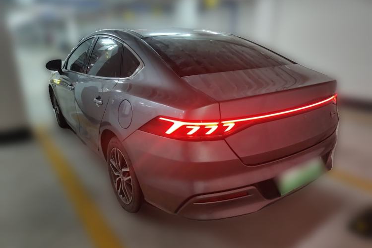 Used BYD Qin PLUS 2021 DM-i 55KM Flagship Model Rear Left 45 Deg