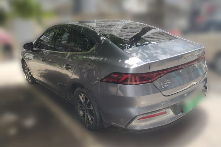 Used BYD Qin PLUS 2021 DM-i 55KM Prestige Model Rear Left 45 Deg