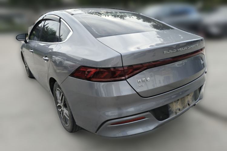 Used BYD Qin PLUS 2021 EV 500KM Premium Model Rear Left 45 Deg
