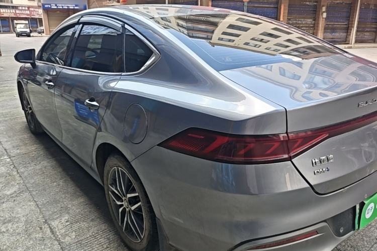 Used BYD Qin PLUS 2021 DM-i 55KM Flagship Model Rear Left 45 Deg