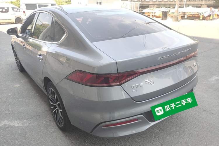 Used BYD Qin PLUS 2021 EV 600KM Flagship Model Rear Left 45 Deg