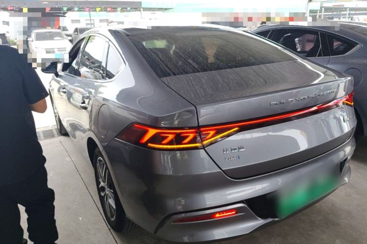 Used BYD Qin PLUS 2021 DM-i 55KM Flagship Model Rear Left 45 Deg