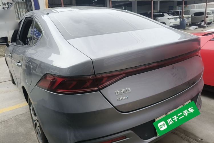 Used BYD Qin PLUS 2021 DM-i 55KM Flagship Model Rear Left 45 Deg