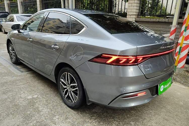 Used BYD Qin PLUS 2021 DM-i 55KM Flagship Model Rear Left 45 Deg