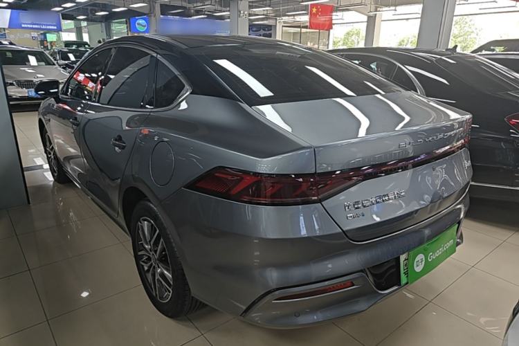 Used BYD Qin PLUS 2021 DM-i 120KM Flagship Model Rear Left 45 Deg