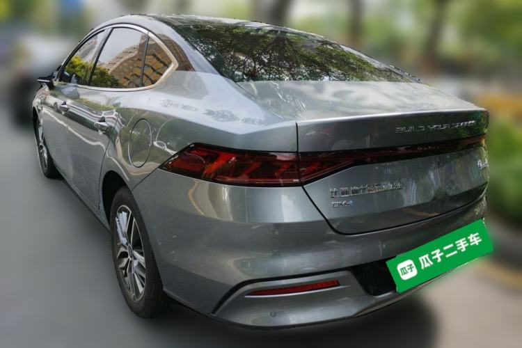 Used BYD Qin PLUS 2021 DM-i 120KM Flagship Model Rear Left 45 Deg